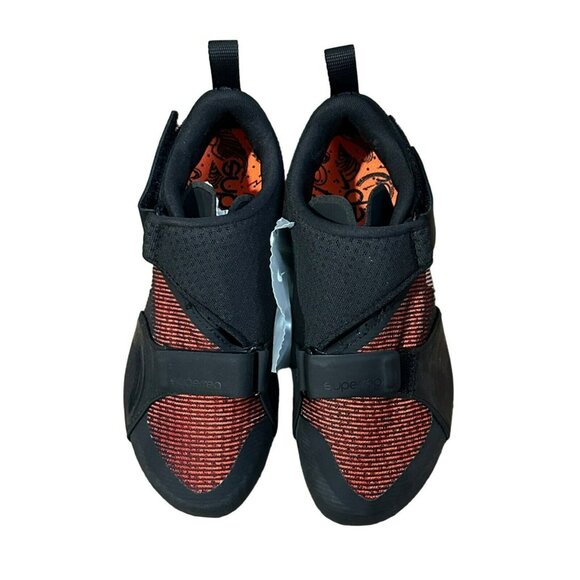 🚲Women’s Cycling Shoes Sz 7 Nike SuperRep Cycle Spinning CJ0775-008 Black Red - Picture 4 of 11